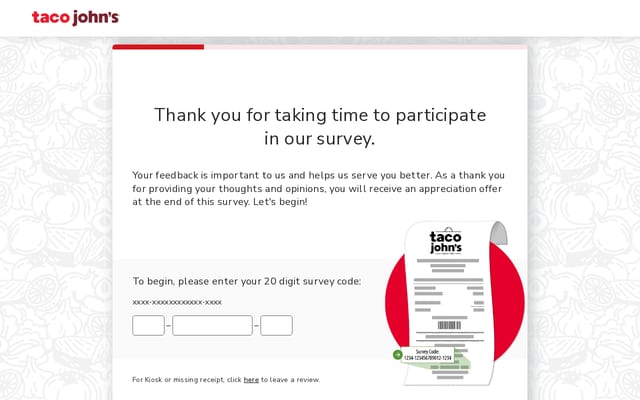 Screenshot of telltacojohns.com
