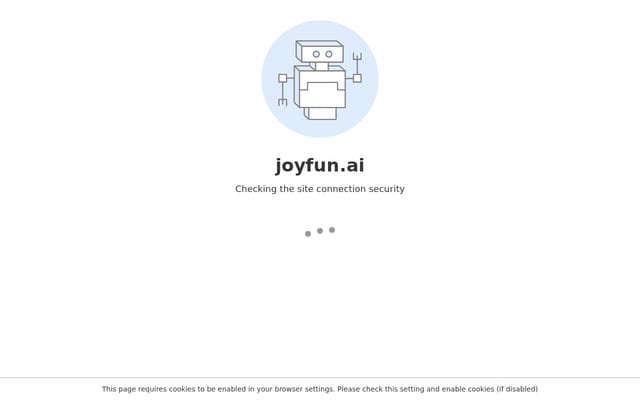 Screenshot of joyfun.ai