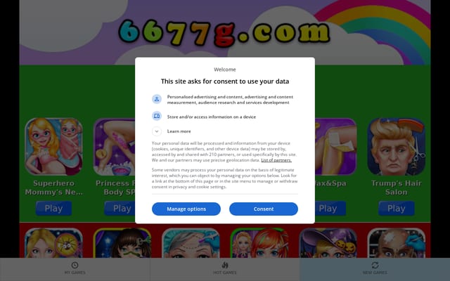 Screenshot of 6677g.com