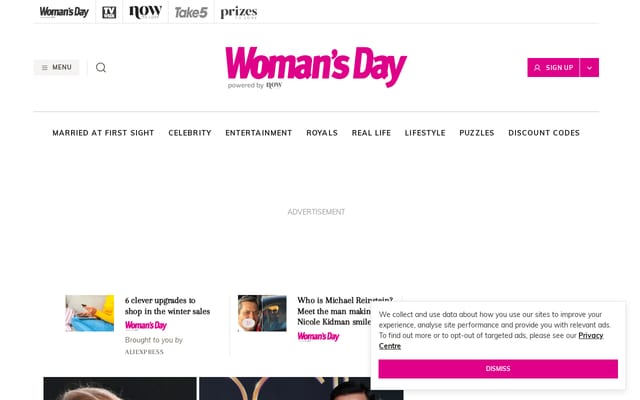 Screenshot of nowtolove.com.au