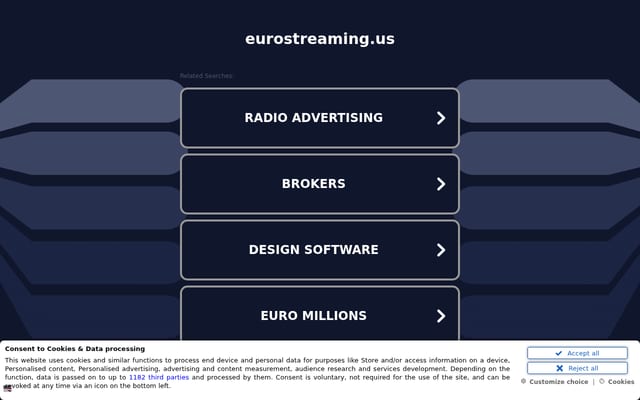 Screenshot of eurostreaming.us