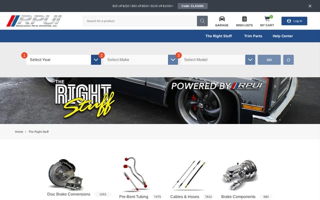 Screenshot of getdiscbrakes.com