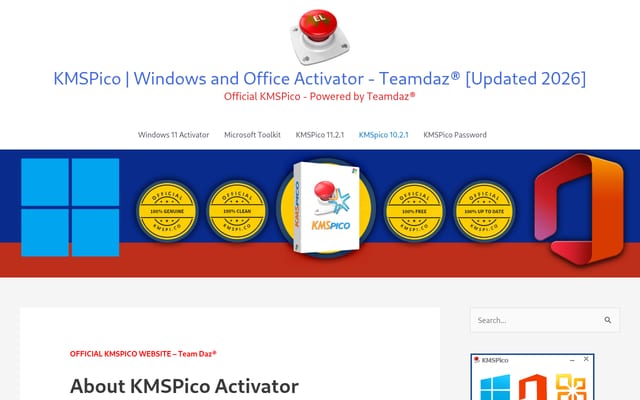 Screenshot of kmspi.co