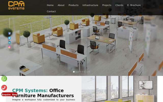 Screenshot of cpmsystems.in