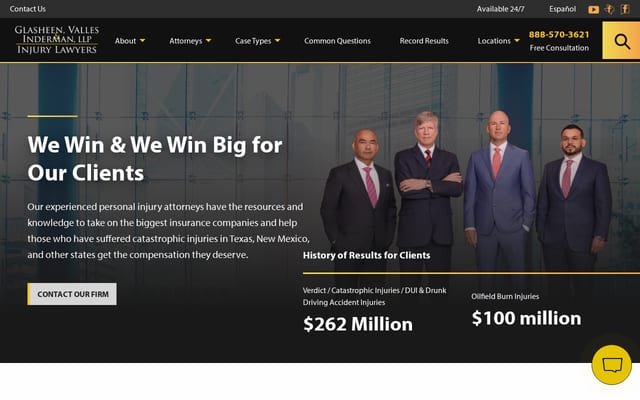 Screenshot of gvilaw.com