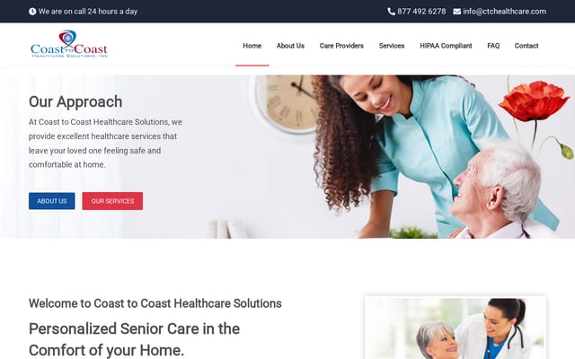 Screenshot of ctchealthcare.com