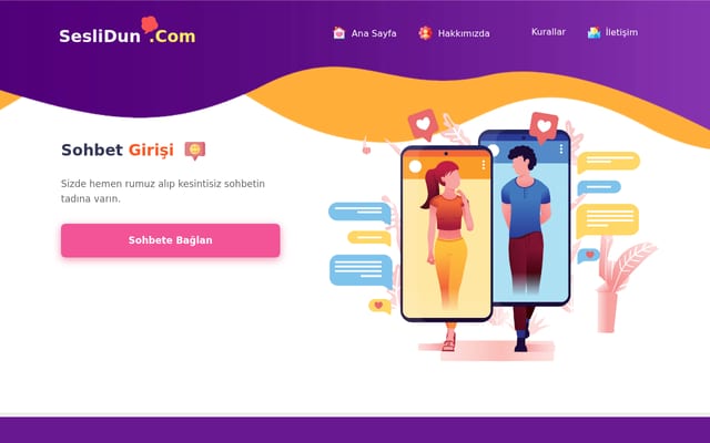 Screenshot of seslidun.com