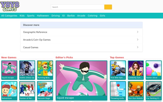 Screenshot of y8y8y8.games
