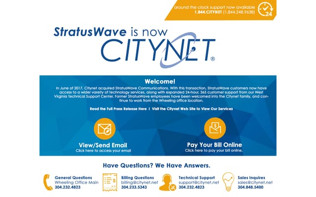 Screenshot of stratuswave.net