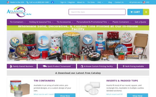Screenshot of atlanticcan.com