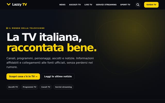 Screenshot of lazzy.live