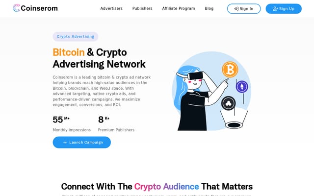 Screenshot of coinserom.com