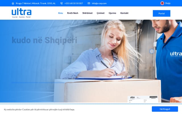 Screenshot of u-cep.com