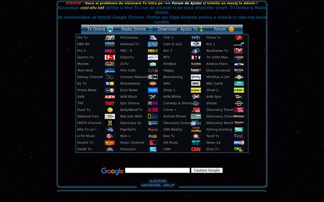 Screenshot of cool-etv.net