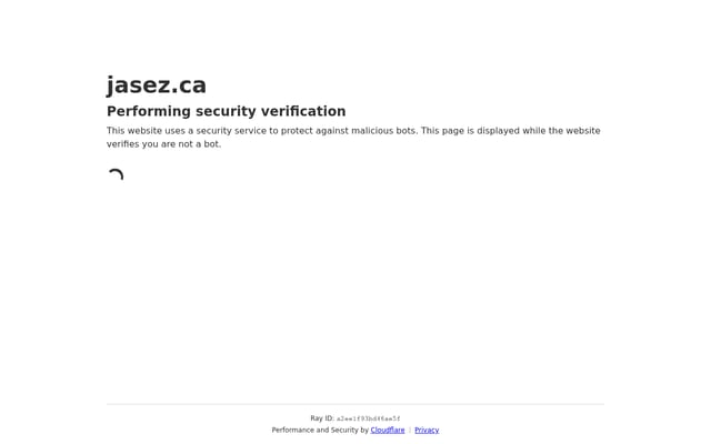 Screenshot of jasez.ca