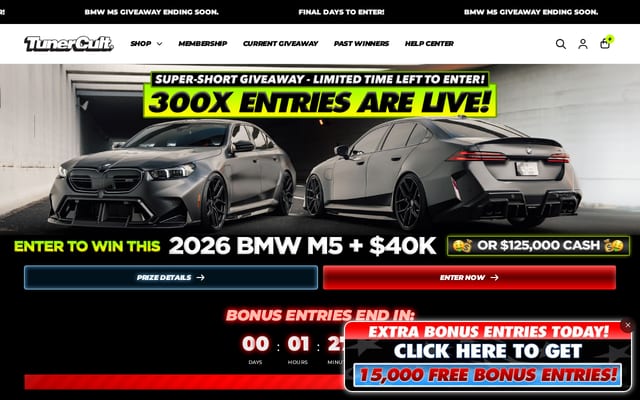 Screenshot of tunercult.com