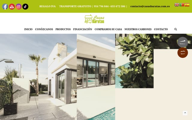 Screenshot of casasbaratas.com.es