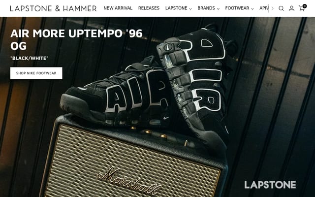 Screenshot of lapstoneandhammer.com