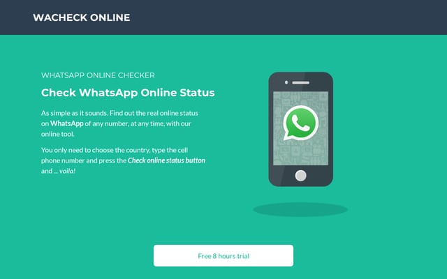 Screenshot of wacheck.online