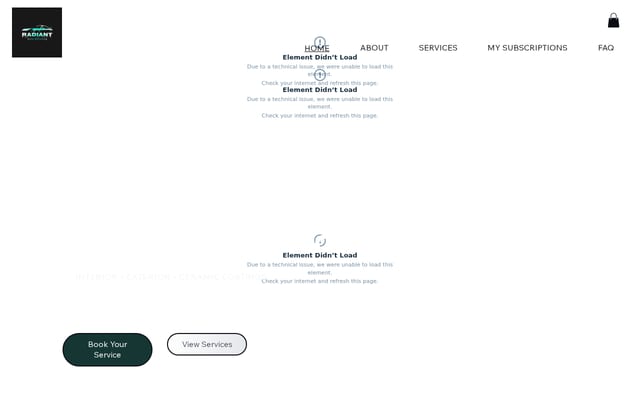 Screenshot of radmobiles.com