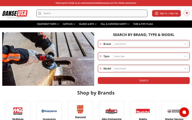 Screenshot of danseusa.com