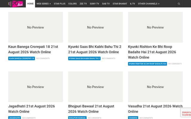 Screenshot of yodesi.net