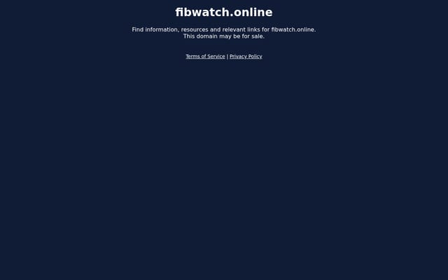 Screenshot of fibwatch.online