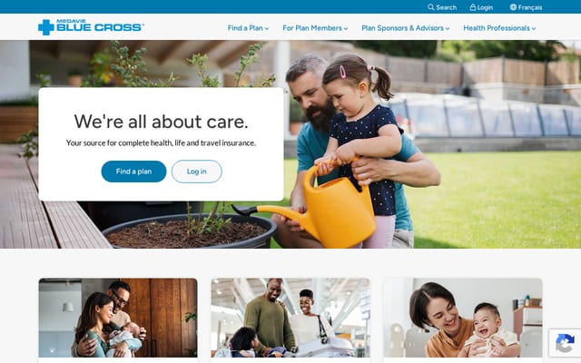 Screenshot of medaviebc.ca