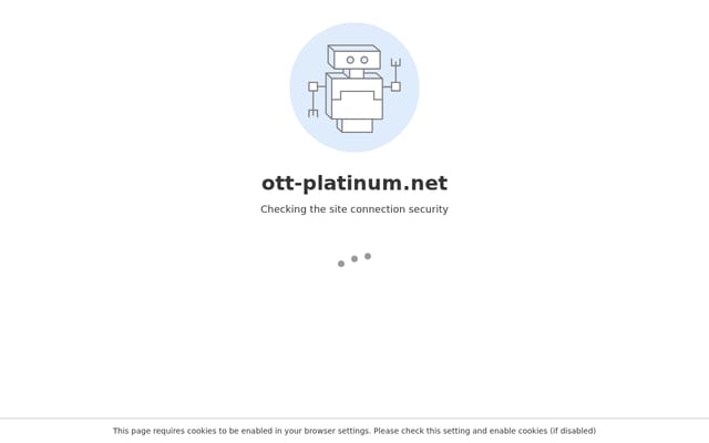 Screenshot of ott-platinum.net
