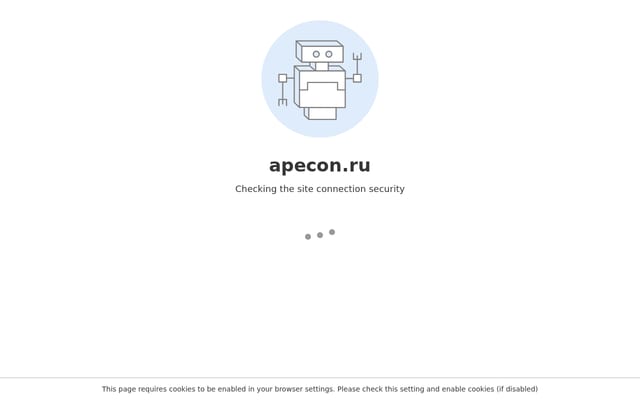 Screenshot of apecon.ru