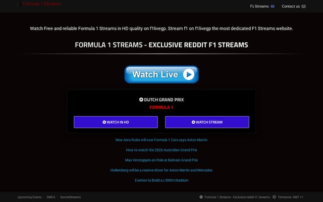 Screenshot of f1livegp.me