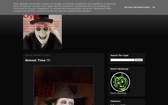 Screenshot of thedascrypt.blogspot.com