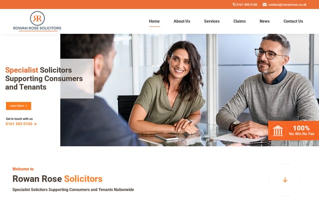 Screenshot of rowanrose.co.uk