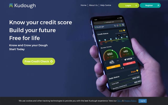 Screenshot of kudough.co.za