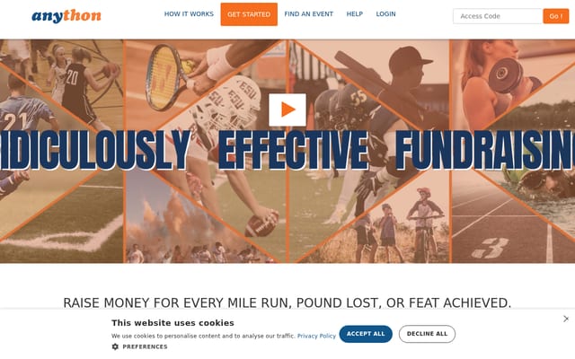 Screenshot of anython.com
