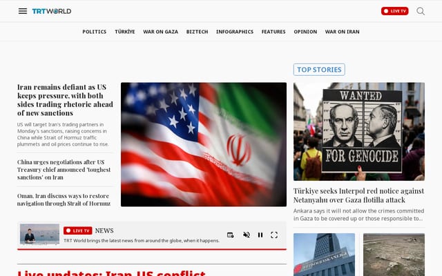 Screenshot of trt.global
