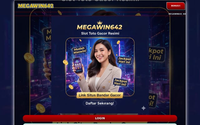 Screenshot of megawin642win.online