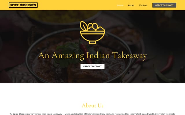 Screenshot of spiceobsession.co.uk