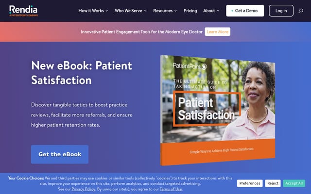 Screenshot of rendia.com