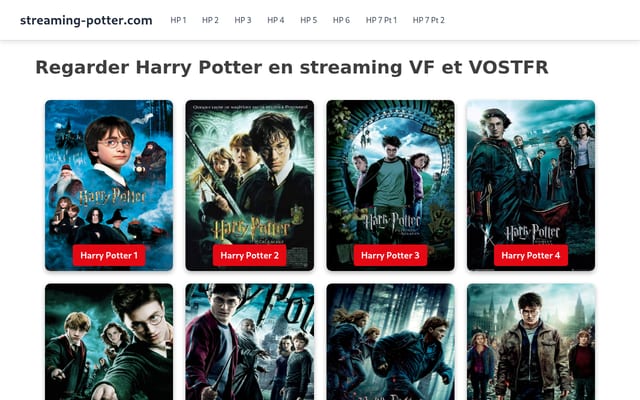 Screenshot of harrypotter-streaming.com
