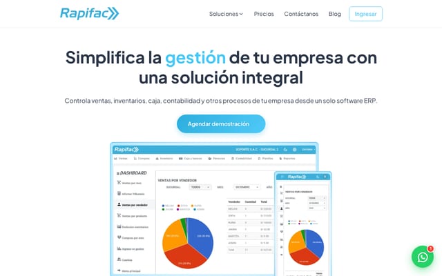 Screenshot of rapifac.com