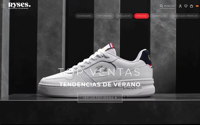 Screenshot of ryses.es