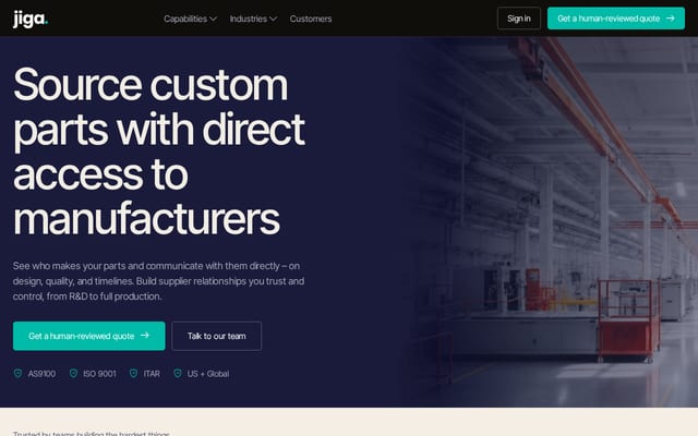 Screenshot of jiga.io