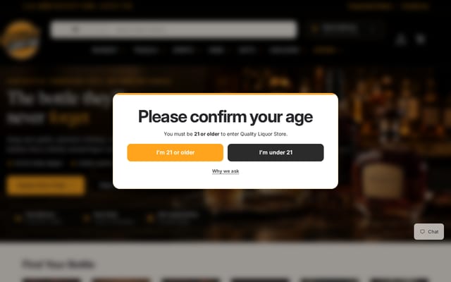 Screenshot of qualityliquorstore.com