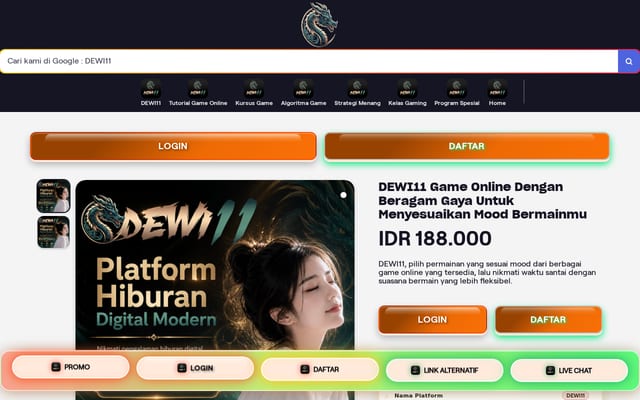 Screenshot of dewi11-pit.com