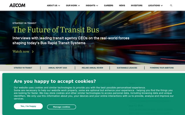 Screenshot of aecom.com