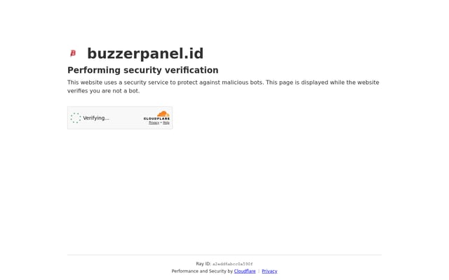Screenshot of buzzerpanel.id
