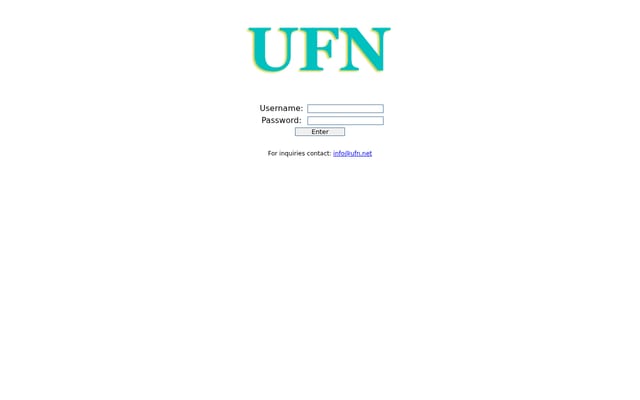 Screenshot of ufn.net