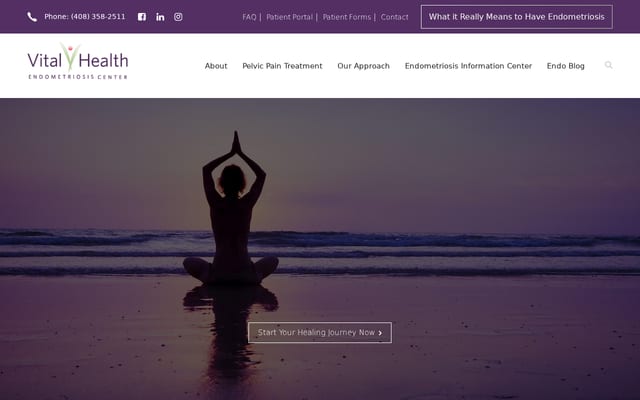 Screenshot of vitalhealth.com