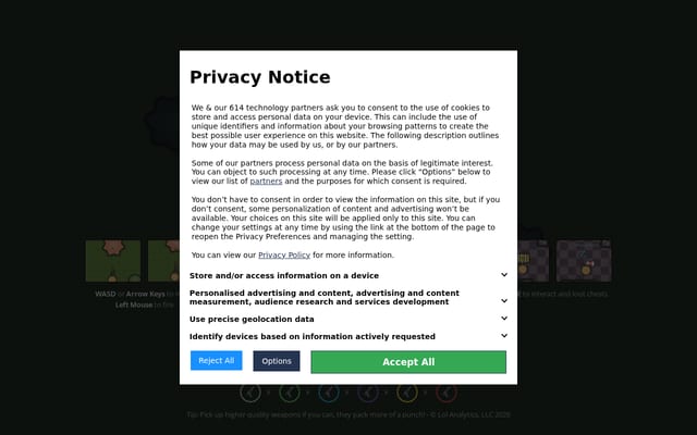Screenshot of zombsroyale.io